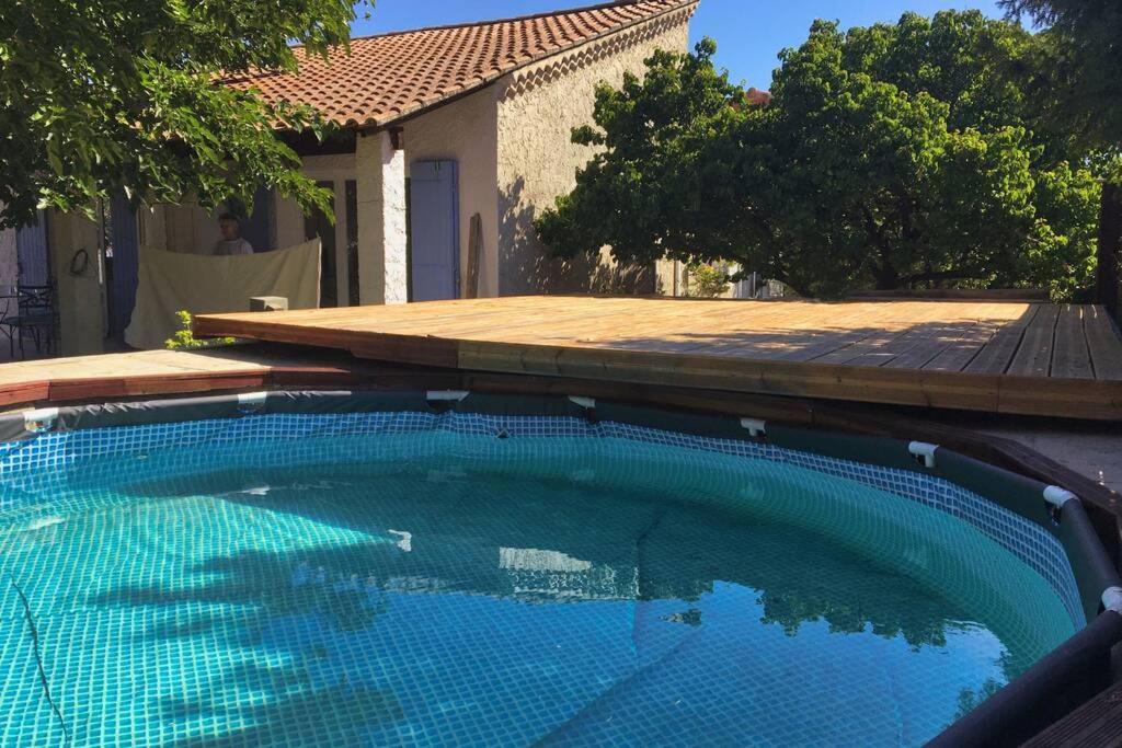 Villa Calme, Climatisee, Piscine, A 2 Pas Du Centre LʼIsle-sur-la-Sorgue Eksteriør billede